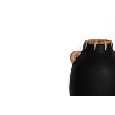 Διακοσμητικό Βάζο Usiris Black (21x35) Soulworks 0750014