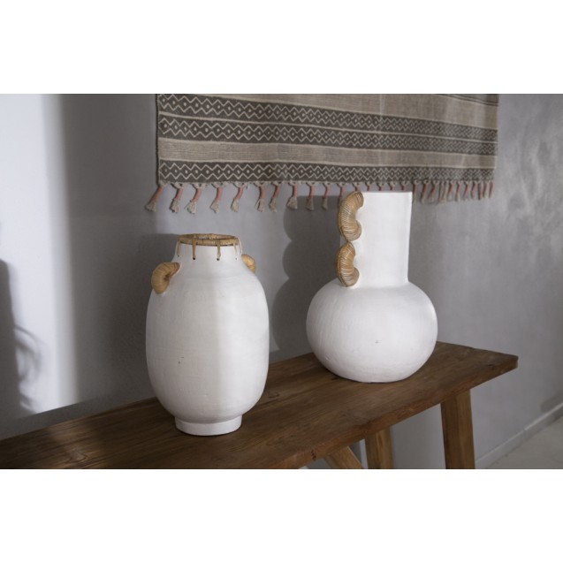 Διακοσμητικό Βάζο Usiris White (21x35)...