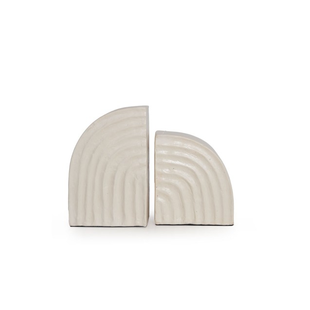 Διακοσμητικό Book End White (14x9x22) Soulworks...