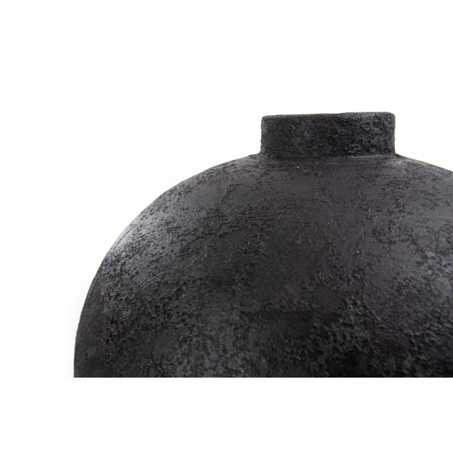 Διακοσμητικό Βάζο Zam Black Spot Gray...