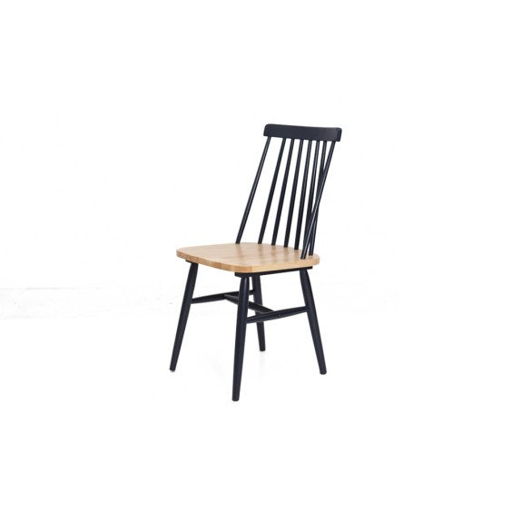 Καρέκλα Τραπεζαρίας Kristie Natural/Navy Blue (42x52x87)...