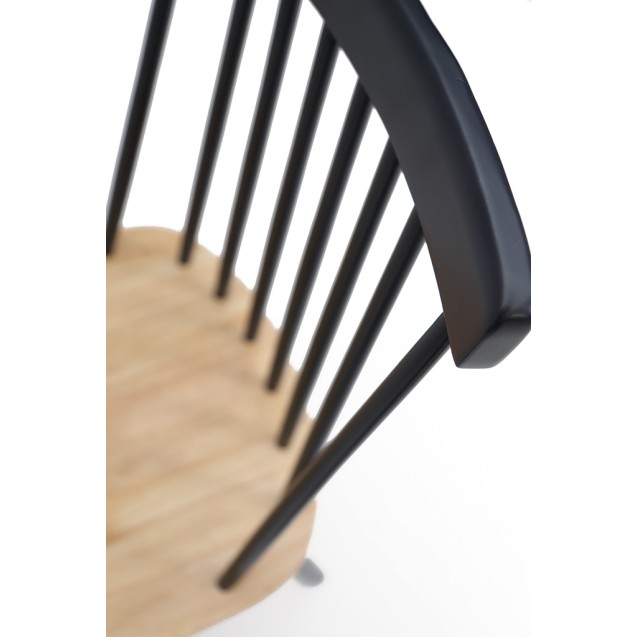 Καρέκλα Τραπεζαρίας Kristie Natural/Navy Blue...