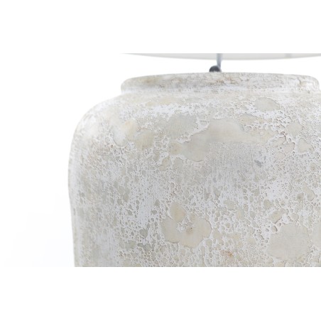 Κεραμικό Επιτραπέζιο Φωτιστικό Zimp White Classic (40x40x45) Soulworks 0630001