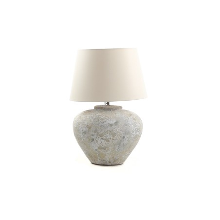 Κεραμικό Επιτραπέζιο Φωτιστικό Zimp White Classic (35x35x30) Soulworks 0630004