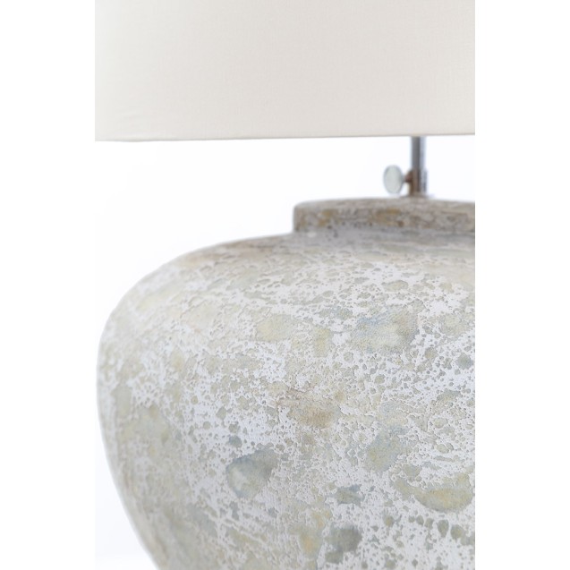 Κεραμικό Επιτραπέζιο Φωτιστικό Zimp White...