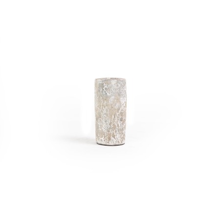 Κεραμικό Κηροπήγιο Slind White Classic Small (11x11x20) Soulworks 0630068