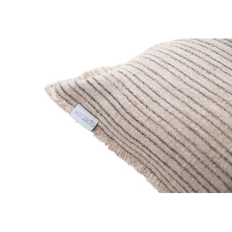 Διακοσμητική Μαξιλαροθήκη Verve Natural/Blackish (45x45) 0860005 Soulworks