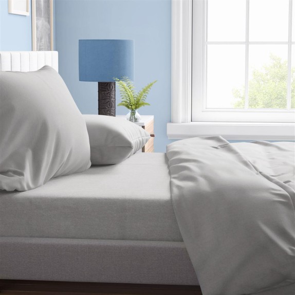 Σεντόνι Υπέρδιπλο Dimcol Solid 496 220X240 Elephant