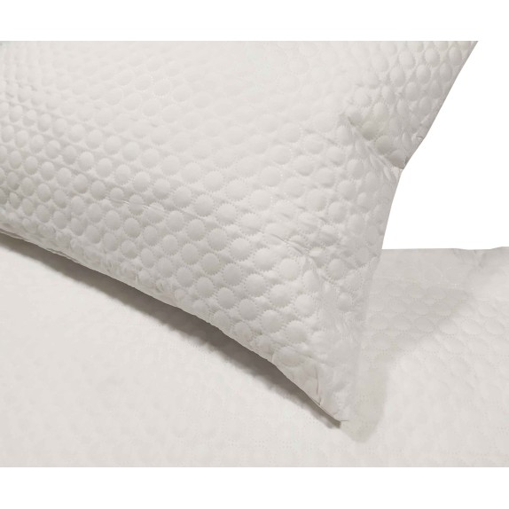 Μαξιλαροθήκη Καπιτονέ Microfiber 100% Ultrasonic 50x70