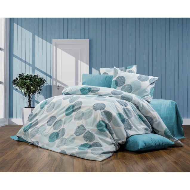 Σετ Σεντόνια King Size 4 Τεμαχίων Dimcol...