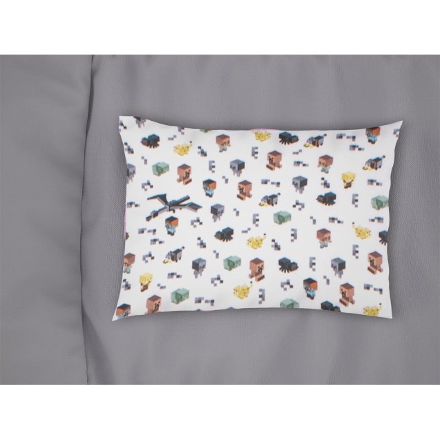 Βρεφική Μαξιλαροθήκη Dimcol Minecraft 566 35X45...