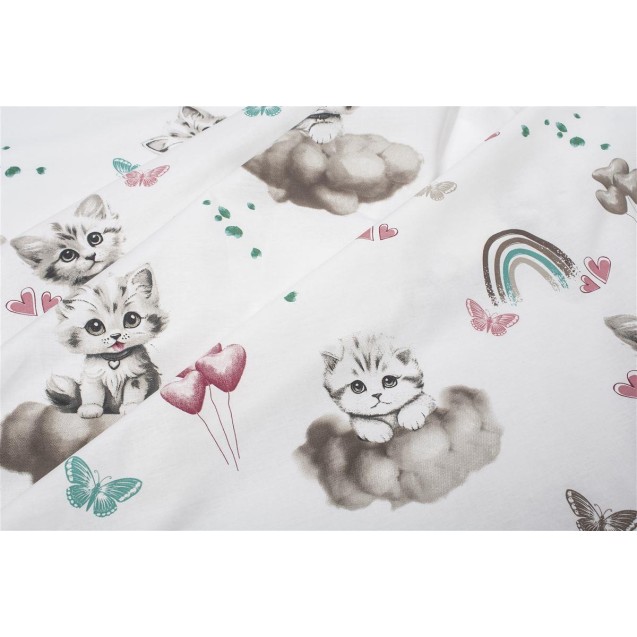 Πάνα Χασέ Dimcol Kitten 560 80X80 Petrol