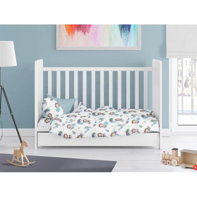 Βρεφική Παπλωματοθήκη Dimcol Lion 533 120X160...