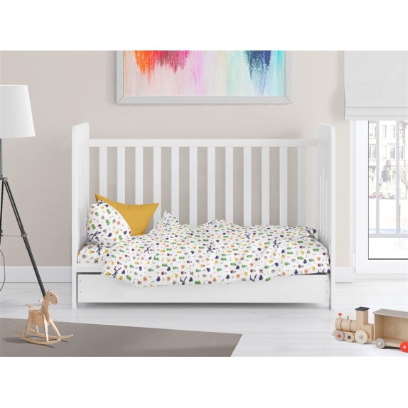 Βρεφική Παπλωματοθήκη Dimcol Minecraft 565 120X160...