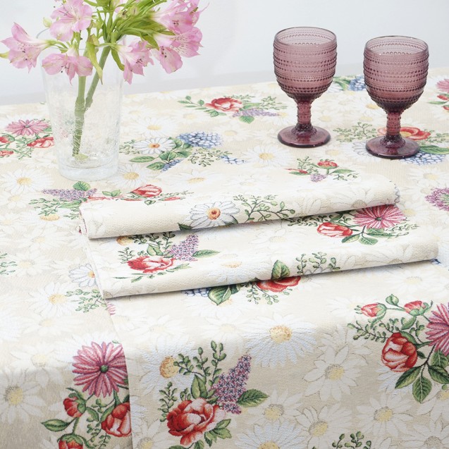 Τραπεζομάντηλο Dimeco 135x135 Fiora