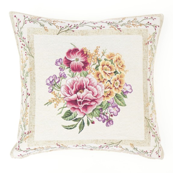 Μαξιλαροθήκη Διακόσμησης Dimeco Μονής Όψης 45x45 Amelie