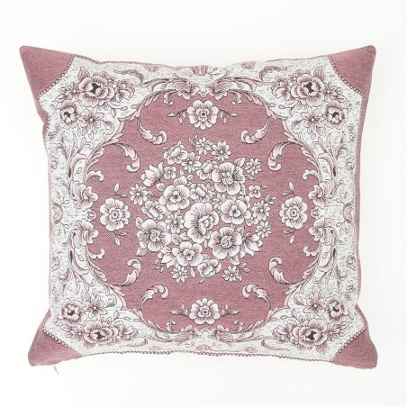 Μαξιλαροθήκη Διακόσμησης Dimeco Μονής Όψης 45x45 Adel Rose