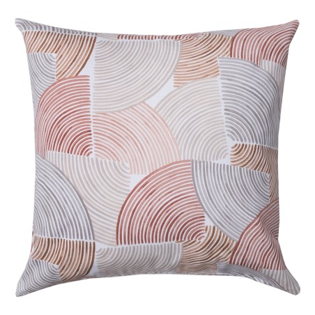 Μαξιλαροθήκη Διακόσμησης Dimeco Διπλής Όψης 5170-2 Terracotta