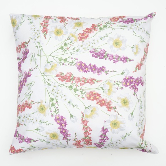 Μαξιλαροθήκη Διακόσμησης Dimeco Διπλής Όψης 45x45 Fleur