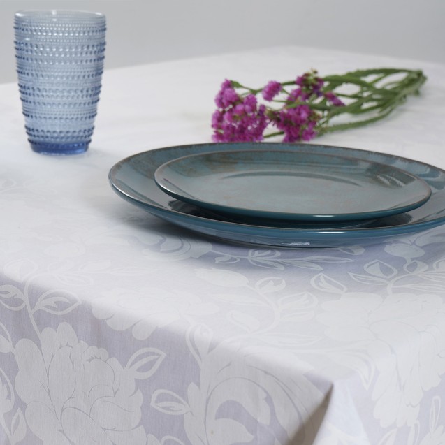 Τραπεζομάντηλο Dimeco 135x135 5801 White