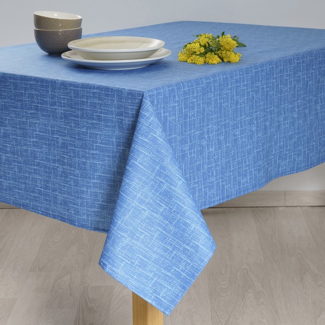 Τραπεζομάντηλο Dimeco 135x135 5805 Blue