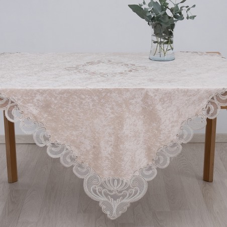 Σετ Σεμέν/Πετσετάκια 3Τμχ Dimeco 2138 Beige