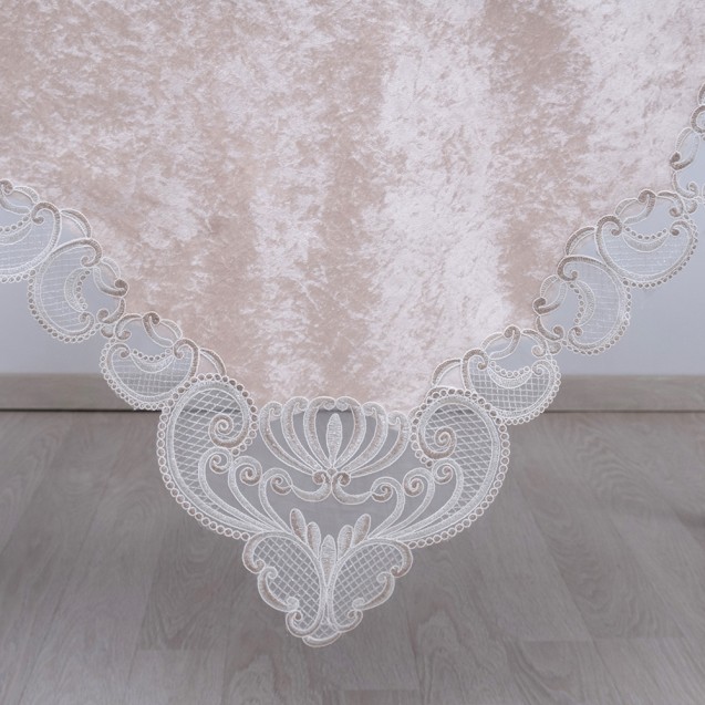 Σετ Σεμέν/Πετσετάκια 3Τμχ Dimeco 2138 Beige