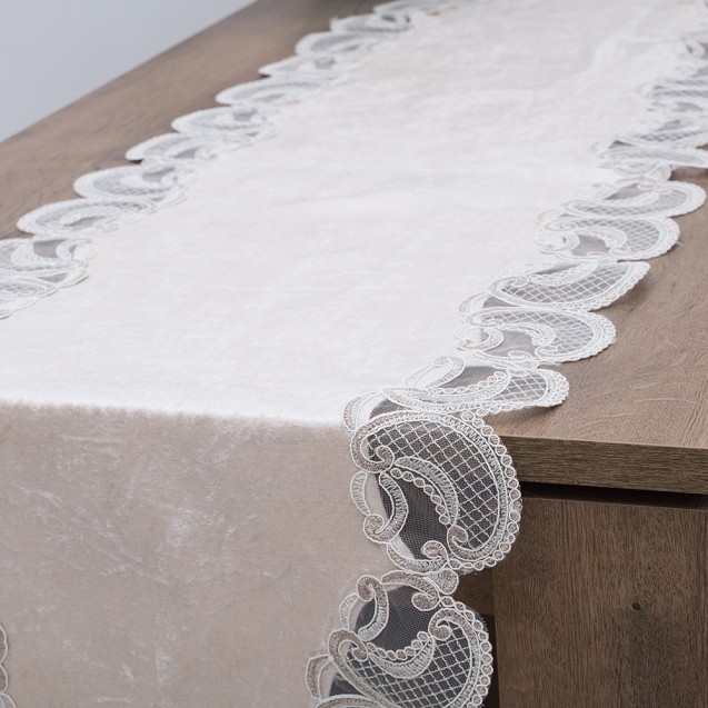 Σετ Σεμέν/Πετσετάκια 3Τμχ Dimeco 2138 Beige