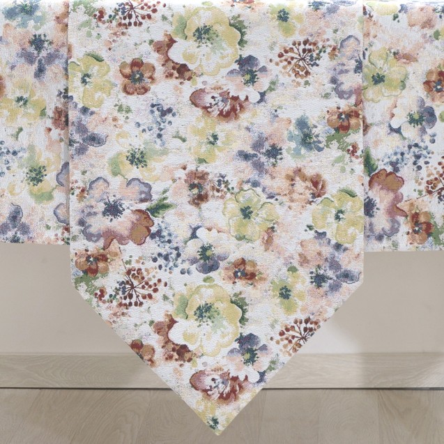 Runner Dimeco Με Μύτη 35x140 Sienna Brown