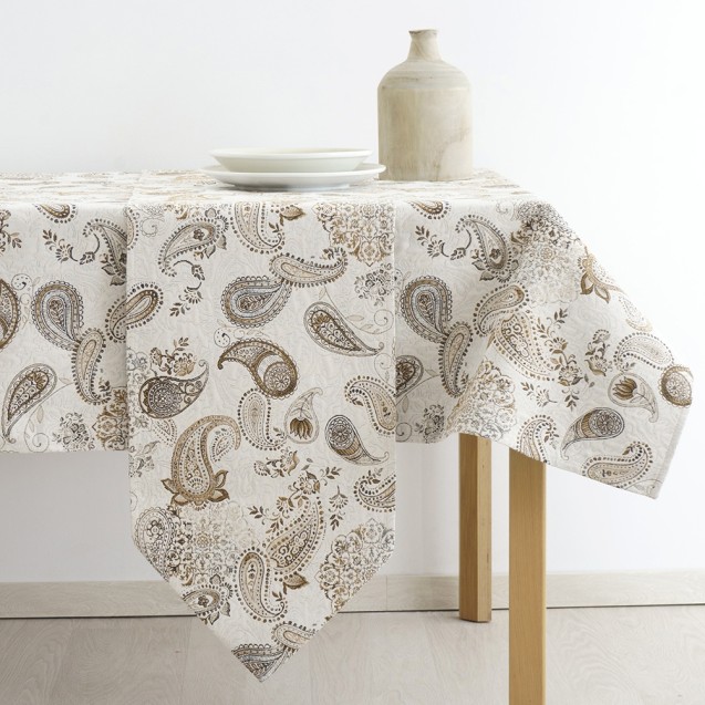 Τραπεζομάντηλο Dimeco 135x135 8070 Beige