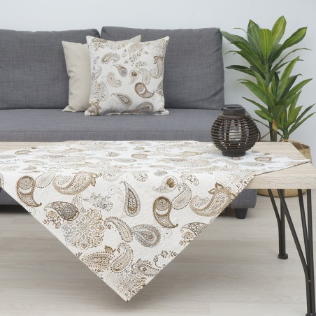 Τραπεζομάντηλο Dimeco 135x135 8070 Beige