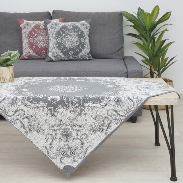 Σετ Σεμέν/Πετσετάκια 3Τμχ Dimeco Adel Grey