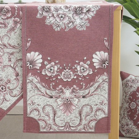 Μαξιλαροθήκη Διακόσμησης Dimeco Μονής Όψης 45x45 Adel Rose