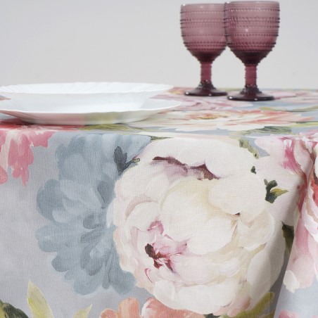 Τραπεζομάντηλο Dimeco Digital Print 135x220 Blossom Grey