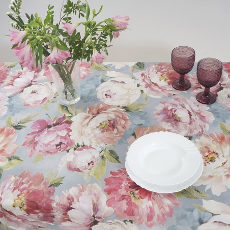 Τραπεζομάντηλο Dimeco Digital Print 135x260 Blossom Grey
