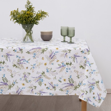 Τραπεζομάντηλο Dimeco 135x135 Lily Blue