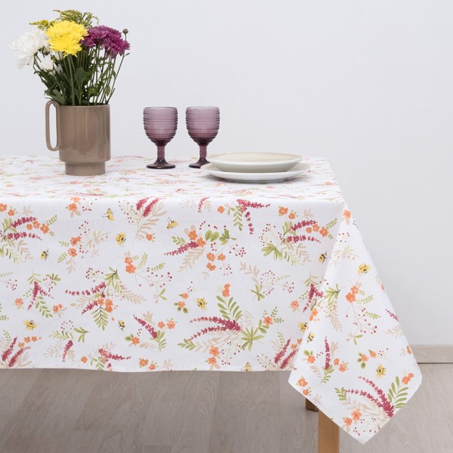 Τραπεζομάντηλο Dimeco 140x300 Lily Red