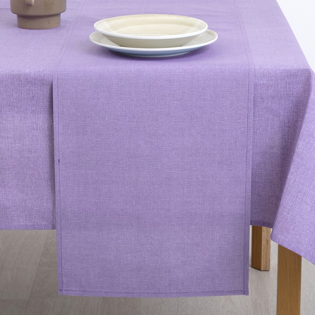Τραπεζομάντηλο Dimeco 135x135 5403 Lila