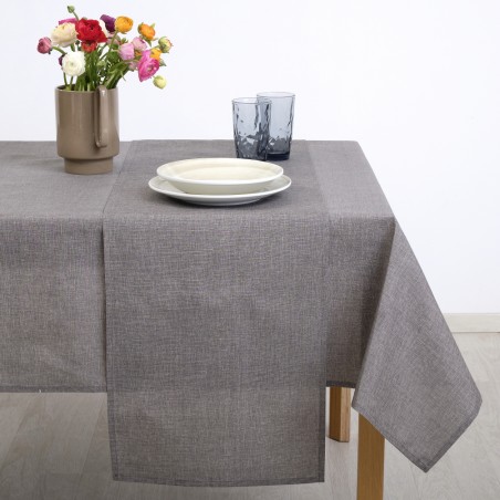 Τραπεζομάντηλο Dimeco 135x135 5403 Grey