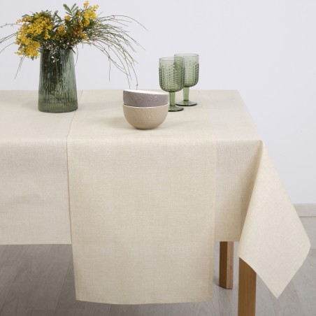 Τραπεζομάντηλο Dimeco 140x300 5403 Ecru