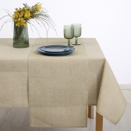 Τραπεζομάντηλο Dimeco 135x135 5403 D.beige