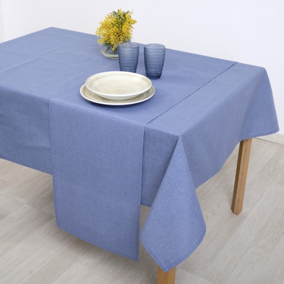 Τραπεζομάντηλο Dimeco 140x260 5403 Blue