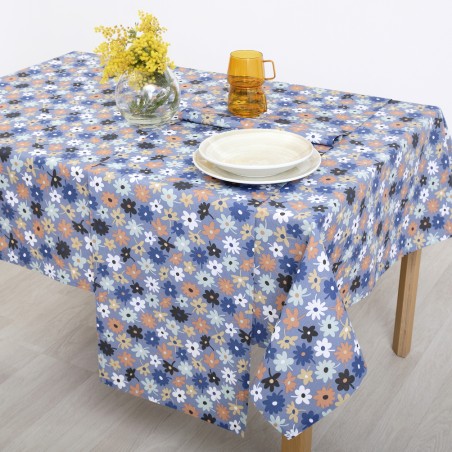 Τραπεζομάντηλο Dimeco 140x220 Maya Blue