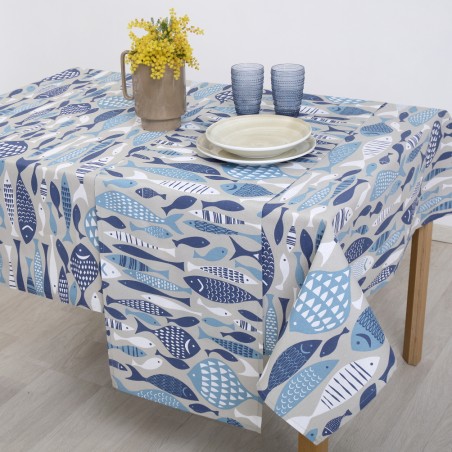 Τραπεζομάντηλο Dimeco 135x180 Aquarius