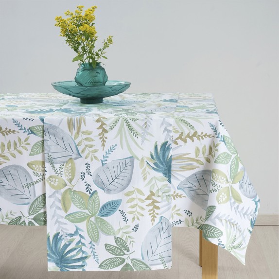 Τραπεζομάντηλο Dimeco 140x220 Leaves Green