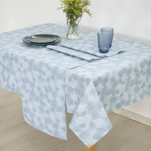 Τραπεζομάντηλο Dimeco 140x300 Jade Blue