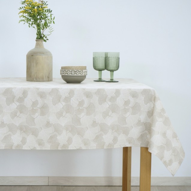 Τραπεζομάντηλο Dimeco 135x135 Jade Beige