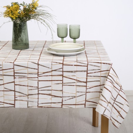 Τραπεζομάντηλο Dimeco 140x220 Indy Brown