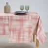 Τραπεζομάντηλο Dimeco 140x260 Check Salmon