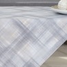 Τραπεζομάντηλο Dimeco 140x260 Check Grey